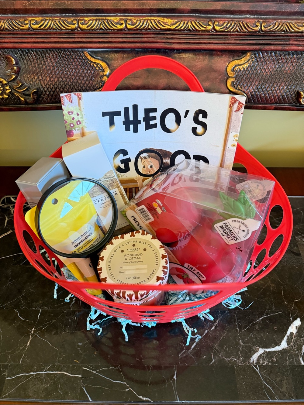 PR BASKET for Theo’s Good Eye: Children’s Book on Skin Cancer Prevention☀️🔎 - Picture 4 of 9